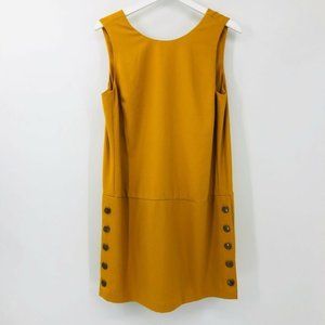 Banana Republic Gold Sheath Mini Dress